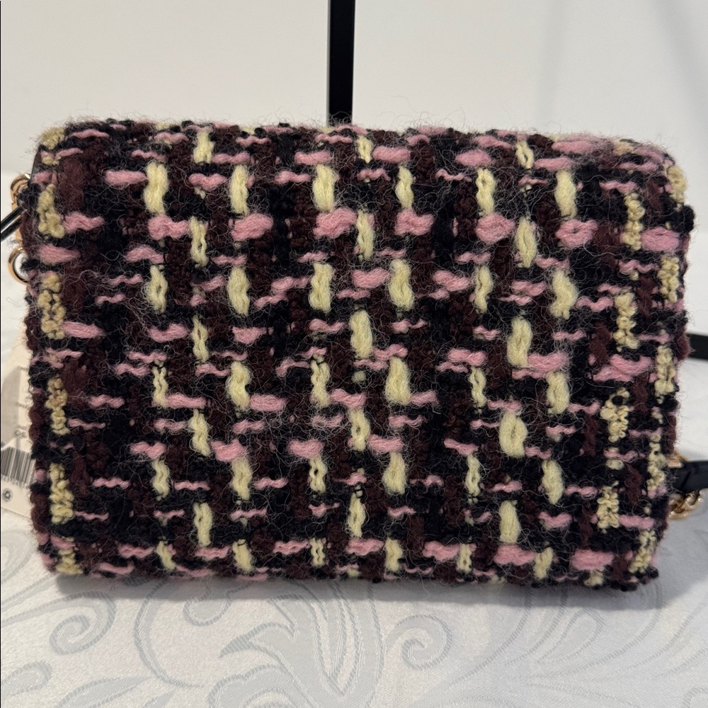 Tory Burch Tweed Emerson Crossbody Bag - Picture 4 of 12